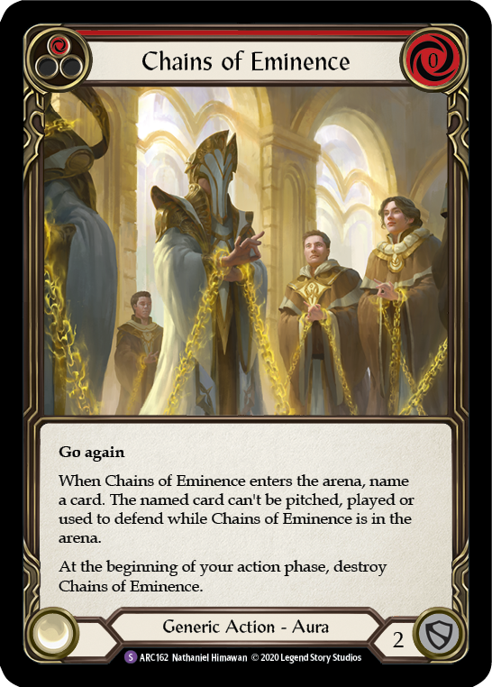 Chains of Eminence [ARC162] Unlimited Normal | Card Citadel