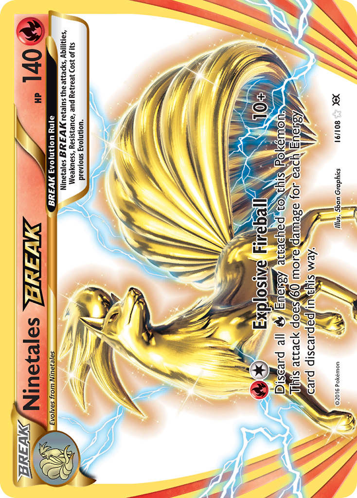 Ninetales BREAK (16/108) [XY: Evolutions] | Card Citadel
