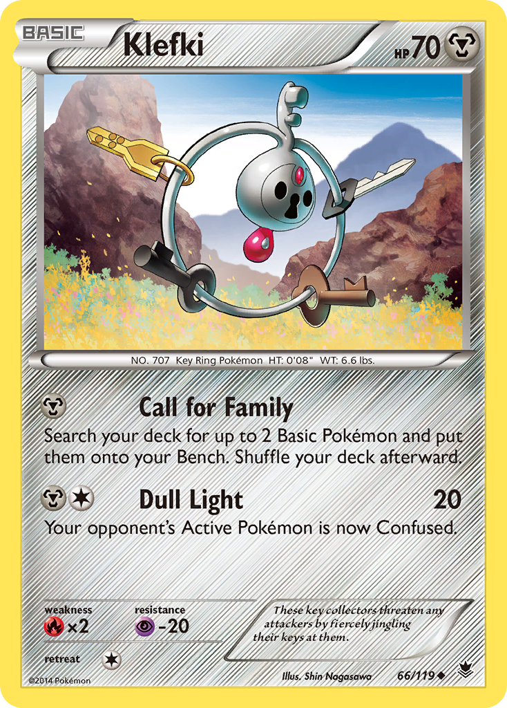 Klefki (66/119) [XY: Phantom Forces] | Card Citadel