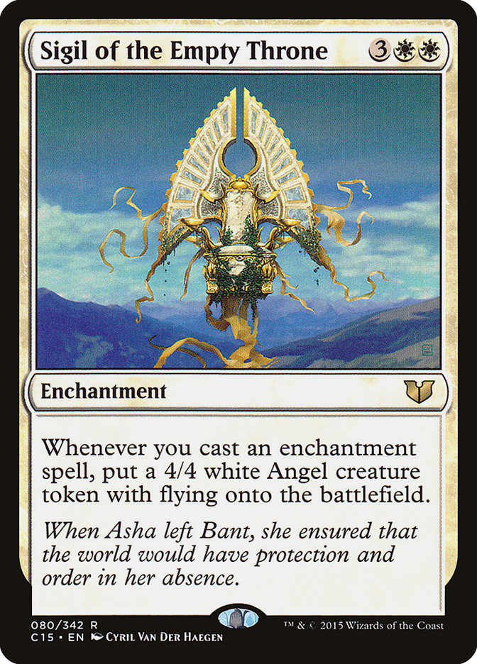 Sigil of the Empty Throne [Commander 2015] | Card Citadel