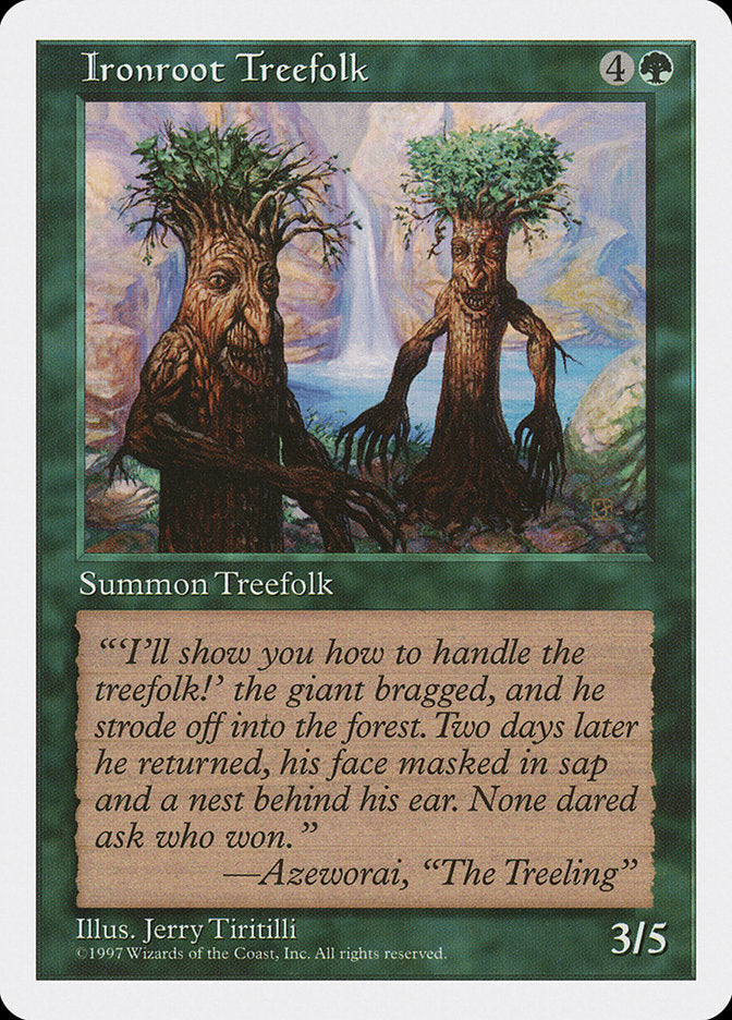 Ironroot Treefolk [Fifth Edition] | Card Citadel