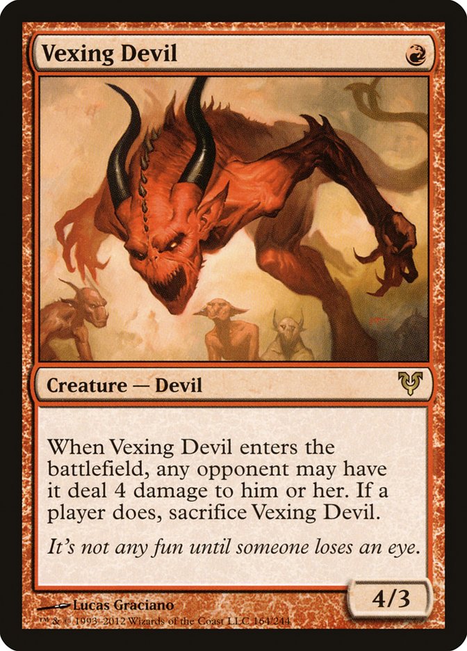 Vexing Devil [Avacyn Restored] | Card Citadel