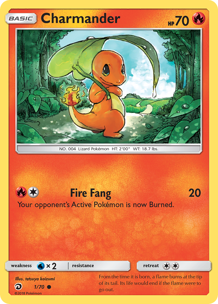 Charmander (1/70) [Sun & Moon: Dragon Majesty] | Card Citadel