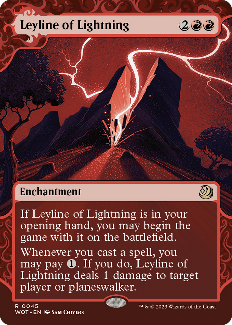 Leyline of Lightning [Wilds of Eldraine: Enchanting Tales] | Card Citadel