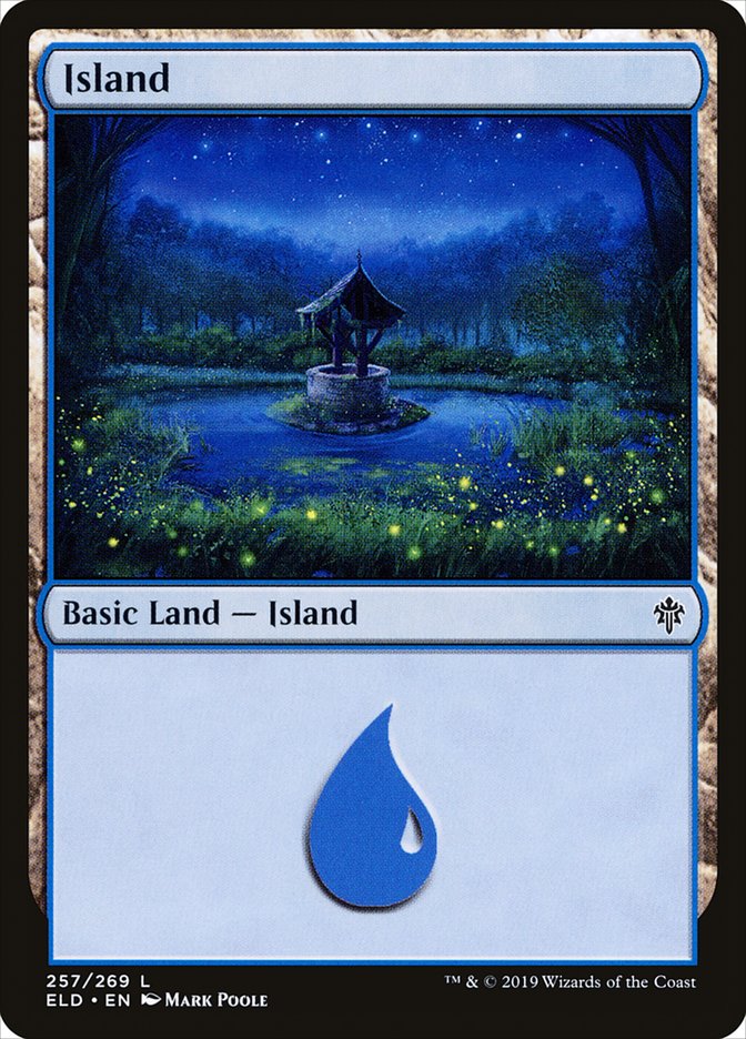 Island (257) [Throne of Eldraine] | Card Citadel