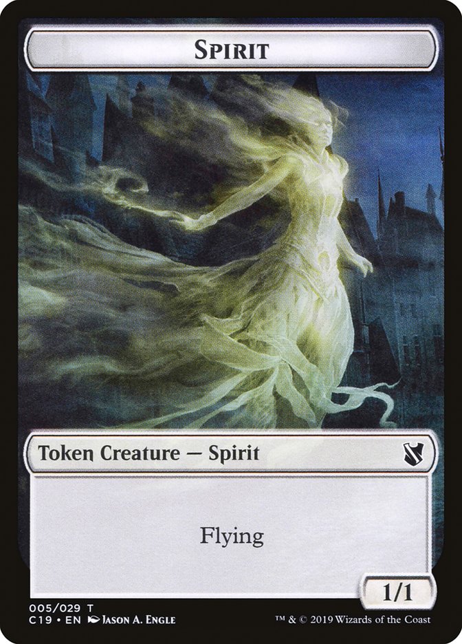 Spirit [Commander 2019 Tokens] | Card Citadel