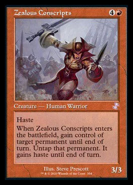 Zealous Conscripts (Timeshifted) [Time Spiral Remastered] | Card Citadel