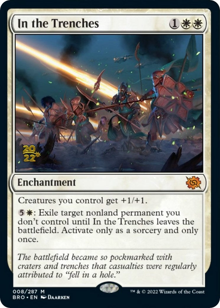 In the Trenches [The Brothers' War: Prerelease Promos] | Card Citadel