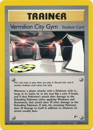 Vermilion City Gym (120/132) [Gym Heroes Unlimited] | Card Citadel