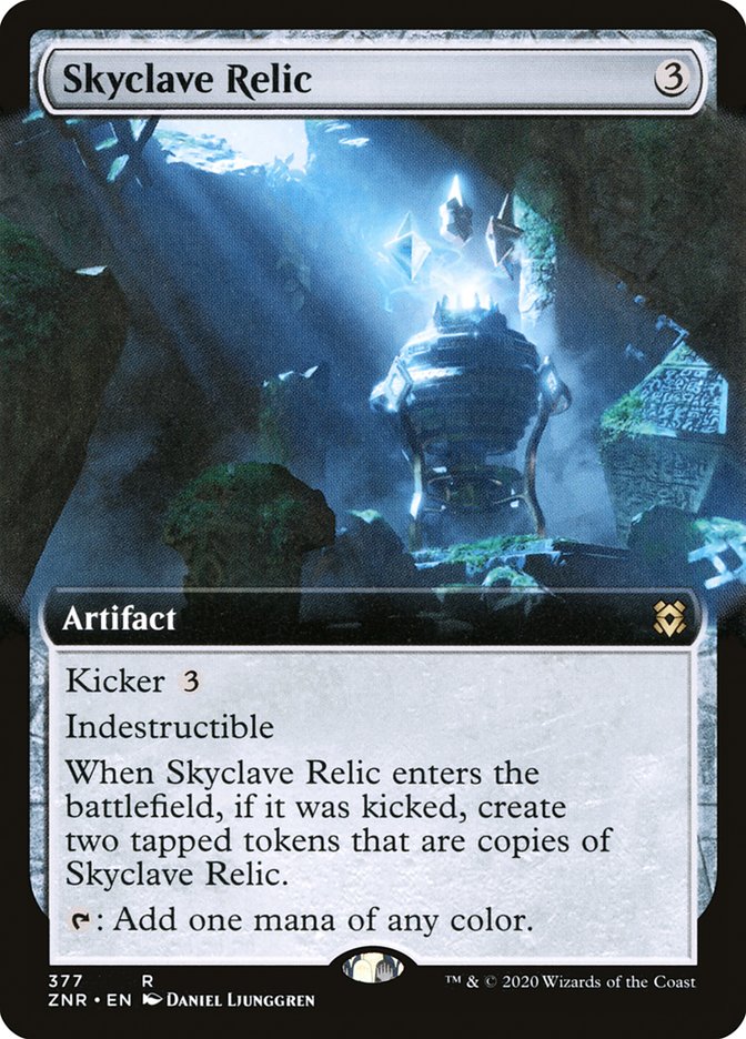 Skyclave Relic (Extended Art) [Zendikar Rising] | Card Citadel