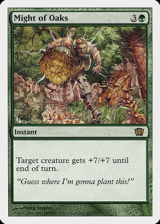 Might of Oaks [Eighth Edition] | Card Citadel