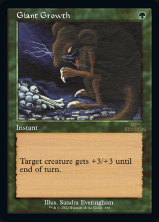 Giant Growth (Retro) [30th Anniversary Edition] | Card Citadel