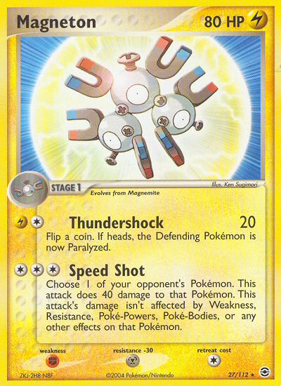 Magneton (27/112) [EX: FireRed & LeafGreen] | Card Citadel