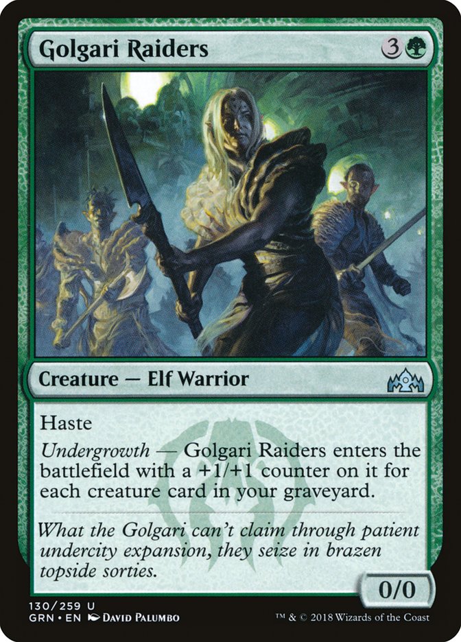 Golgari Raiders [Guilds of Ravnica] | Card Citadel