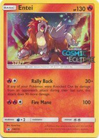 Entei (SM219) (Staff Prerelease Promo) [Sun & Moon: Black Star Promos] | Card Citadel