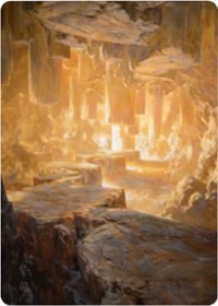 Pillarverge Pathway Art Card [Zendikar Rising Art Series] | Card Citadel