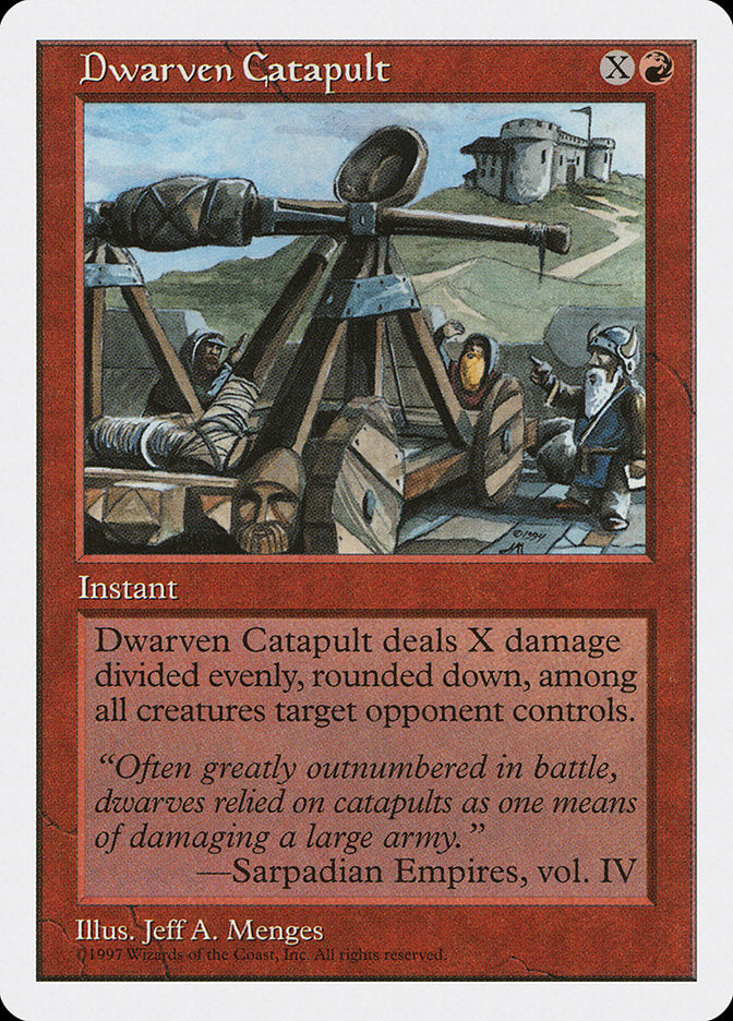 Dwarven Catapult [Fifth Edition] | Card Citadel