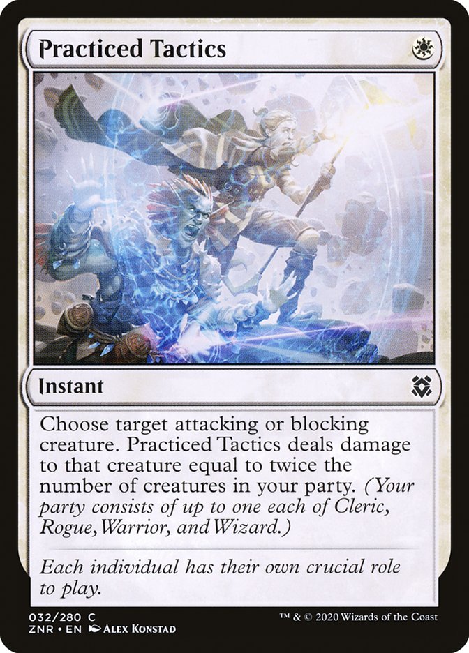 Practiced Tactics [Zendikar Rising] | Card Citadel