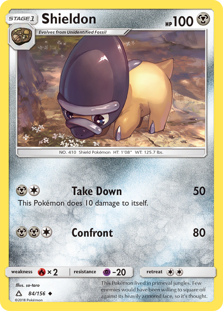 Shieldon (84/156) [Sun & Moon: Ultra Prism] | Card Citadel