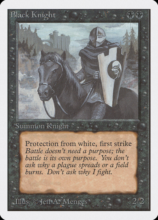 Black Knight [Unlimited Edition] | Card Citadel