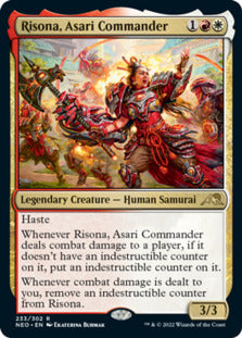 Risona, Asari Commander [Kamigawa: Neon Dynasty] | Card Citadel