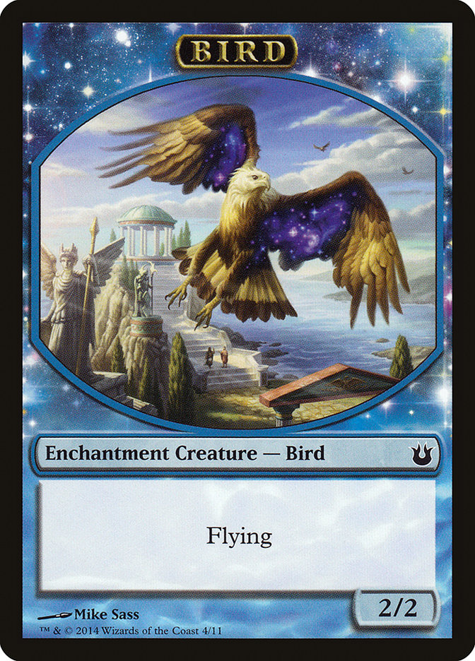Bird (4/11) [Born of the Gods Tokens] | Card Citadel