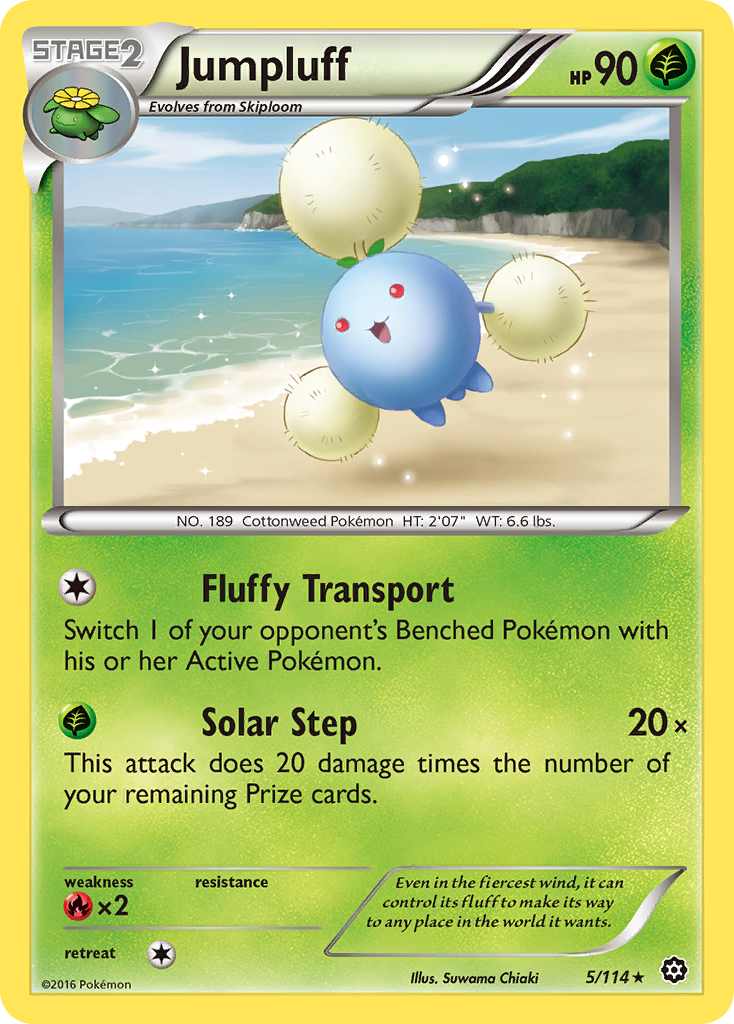 Jumpluff (5/114) [XY: Steam Siege] | Card Citadel