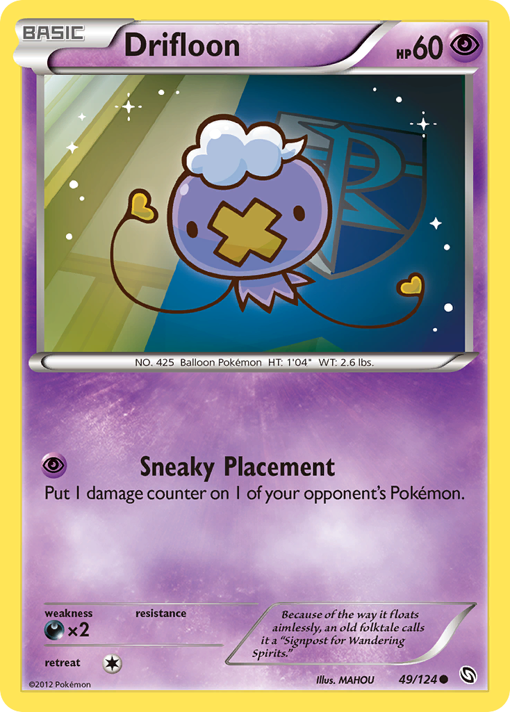 Drifloon (49/124) [Black & White: Dragons Exalted] | Card Citadel