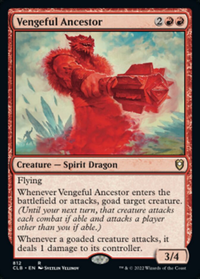 Vengeful Ancestor [Commander Legends: Battle for Baldur's Gate] | Card Citadel