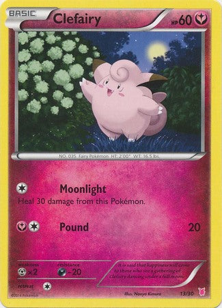 Clefairy (13/30) [XY: Trainer Kit 1 - Wigglytuff] | Card Citadel