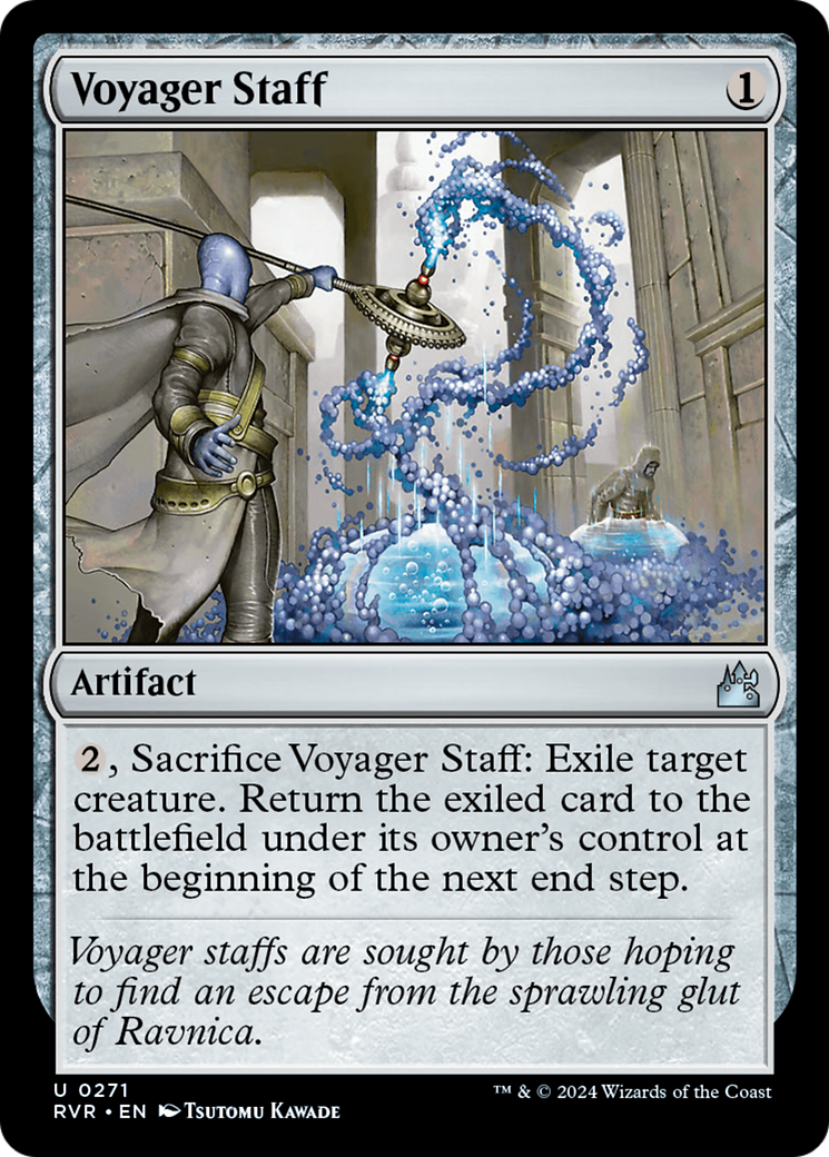 Voyager Staff [Ravnica Remastered] | Card Citadel