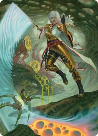 The Eternal Wanderer Art Card [Phyrexia: All Will Be One Art Series] | Card Citadel