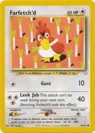 Farfetch'd (43/64) [Neo Revelation Unlimited] | Card Citadel