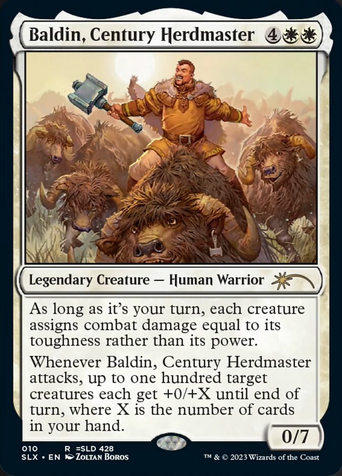 Baldin, Century Herdmaster [Secret Lair: Universes Within] | Card Citadel