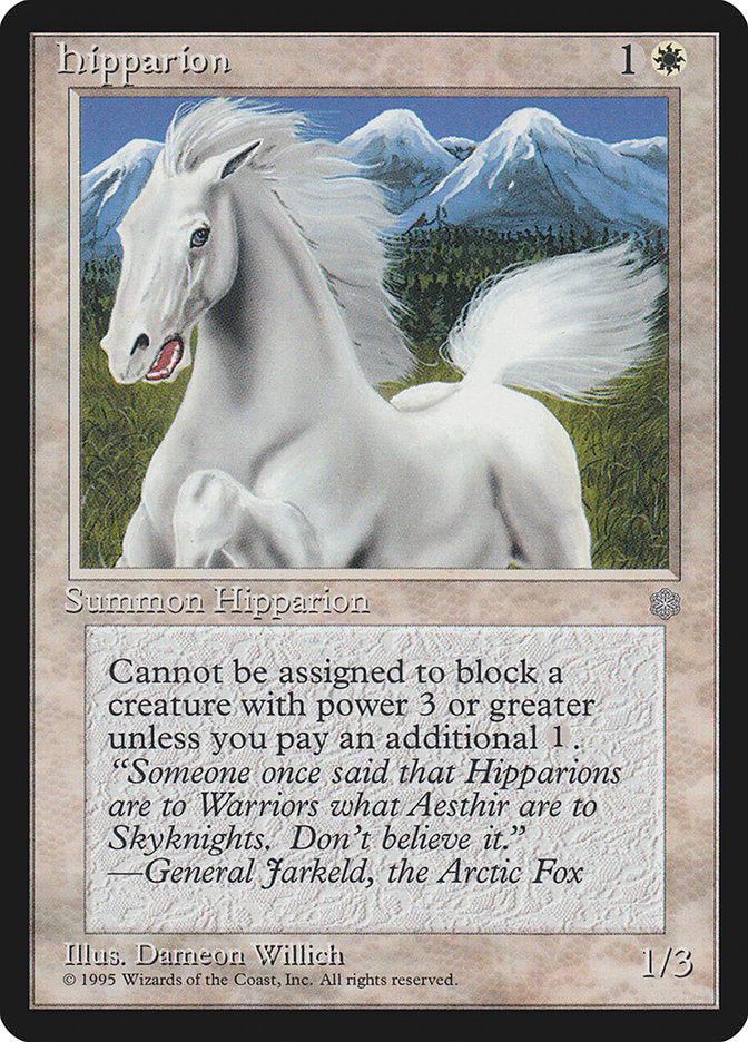 Hipparion [Ice Age] | Card Citadel