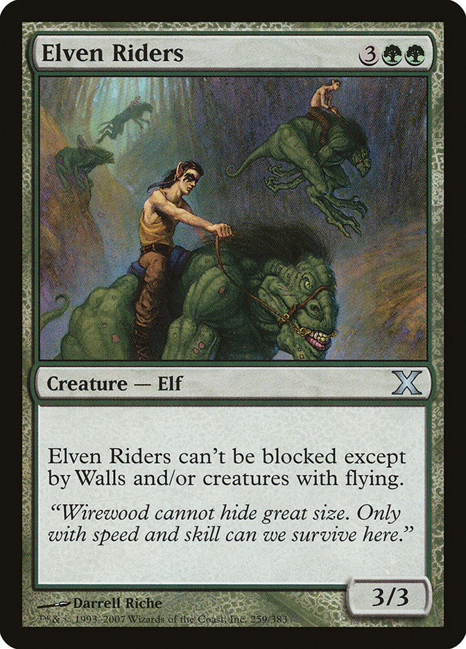 Elven Riders [Tenth Edition] | Card Citadel