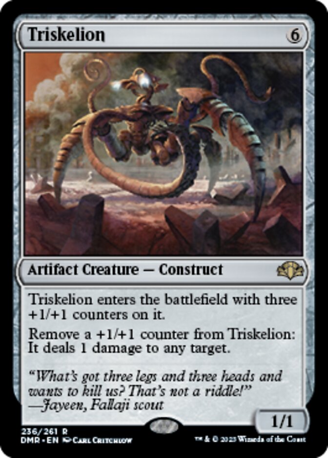 Triskelion [Dominaria Remastered] | Card Citadel