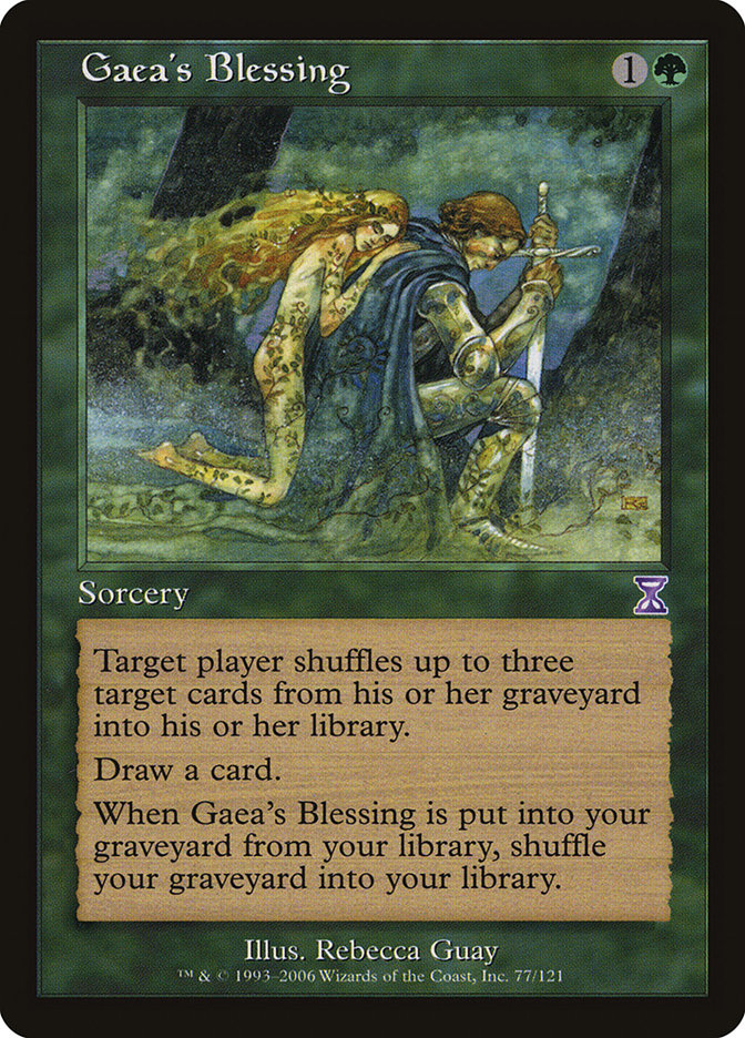 Gaea's Blessing [Time Spiral Timeshifted] | Card Citadel