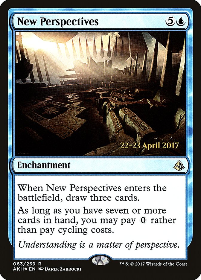 New Perspectives (Prerelease Promo) [Amonkhet Prerelease Promos] | Card Citadel