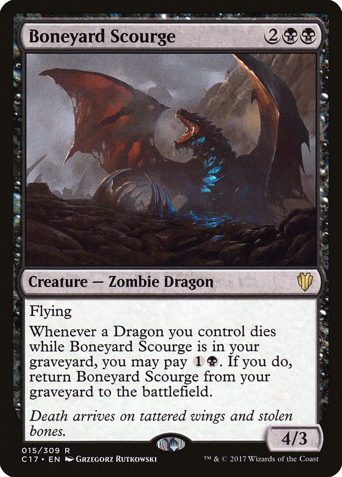 Boneyard Scourge [Commander 2017] | Card Citadel