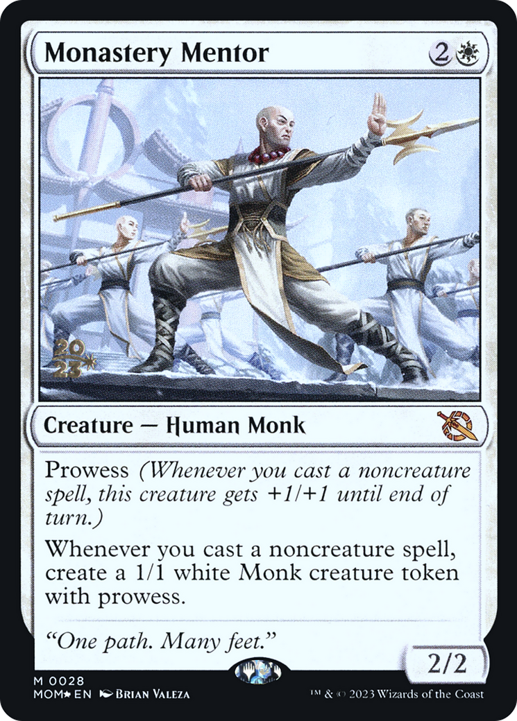 Monastery Mentor [March of the Machine Prerelease Promos] | Card Citadel