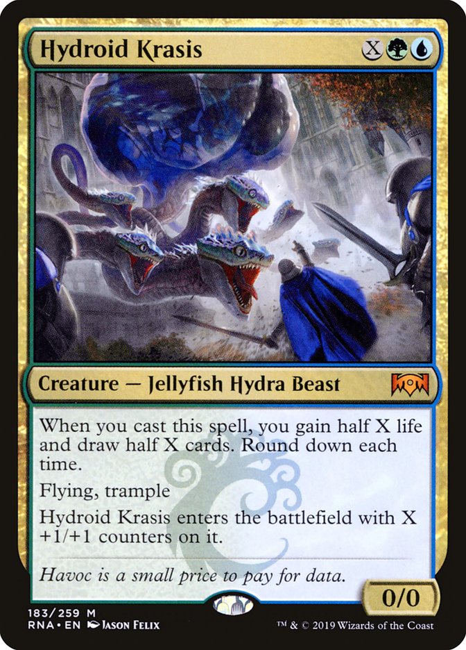 Hydroid Krasis [Ravnica Allegiance] | Card Citadel