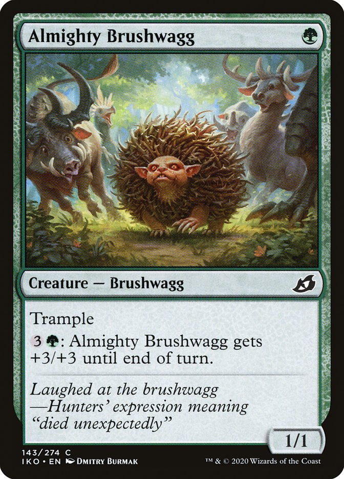 Almighty Brushwagg [Ikoria: Lair of Behemoths] | Card Citadel