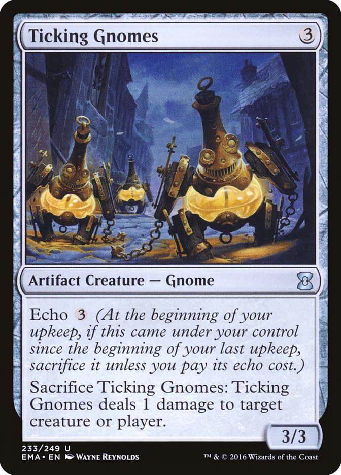 Ticking Gnomes [Eternal Masters] | Card Citadel