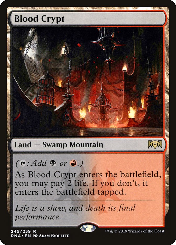 Blood Crypt [Ravnica Allegiance] | Card Citadel