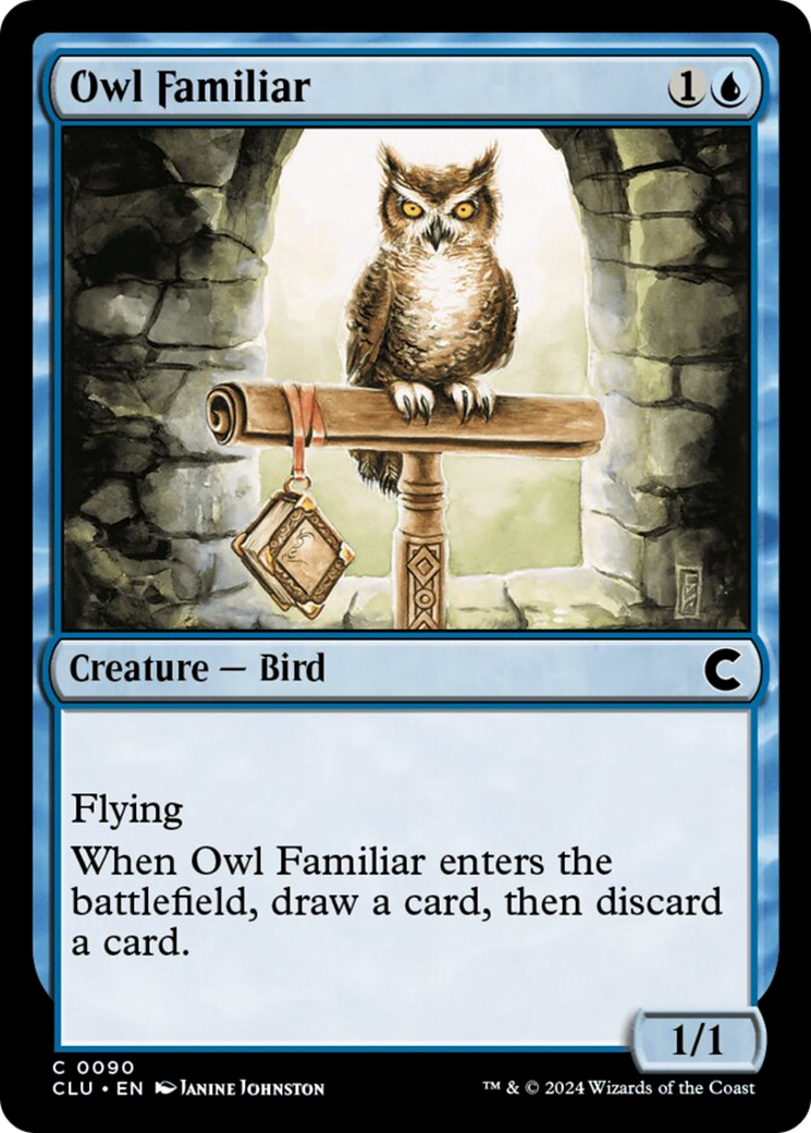 Owl Familiar [Ravnica: Clue Edition] | Card Citadel