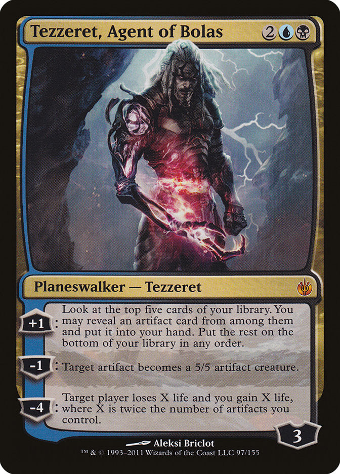 Tezzeret, Agent of Bolas [Mirrodin Besieged] | Card Citadel