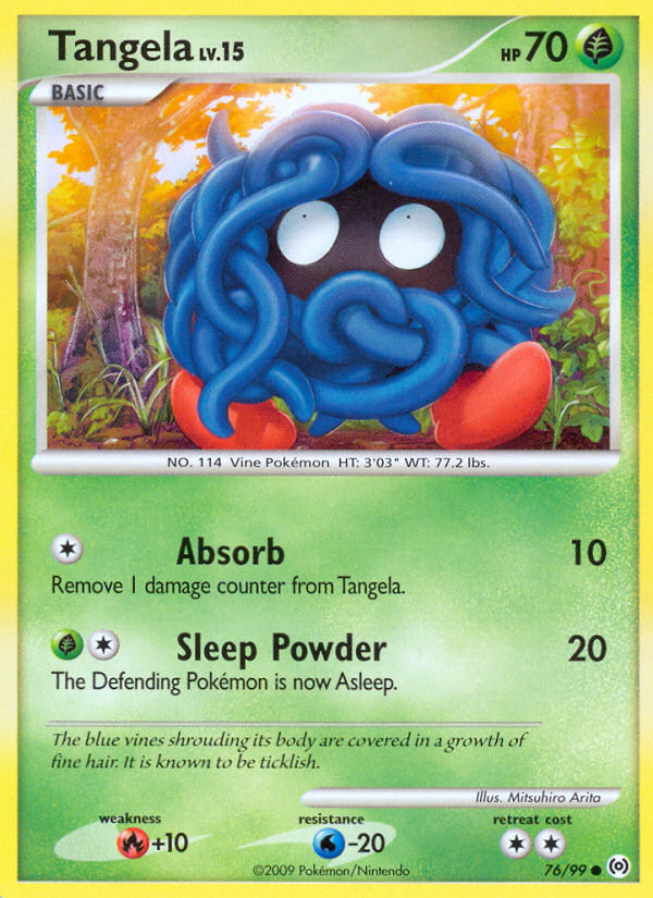 Tangela (76/99) [Platinum: Arceus] | Card Citadel