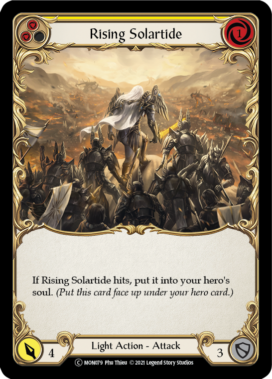 Rising Solartide (Yellow) [U-MON079] Unlimited Normal | Card Citadel