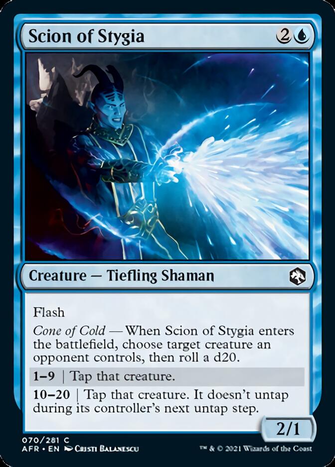 Scion of Stygia [Dungeons & Dragons: Adventures in the Forgotten Realms] | Card Citadel